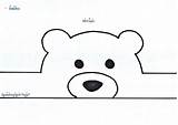 Headband Polar Teddy Kmy Infantiles Viseira Coronas Animais sketch template