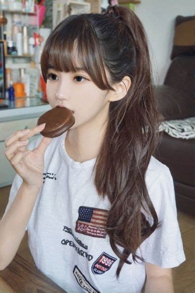tag girl ilovepicture beautiful in 2019 hair color asian ulzzang hair asian hair bangs