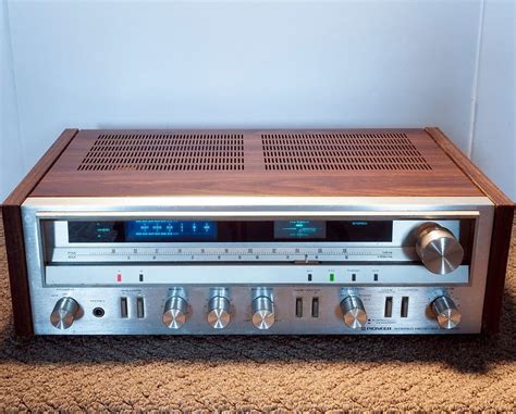 pioneer sx  stereo receiver reverb