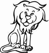 Lion Coloring Printable Pages Lions Template Drawing Kids Easy Print Cartoon Simple Templates Animal Cute King Ecoloringpage Clipart Clipartmag Continue sketch template