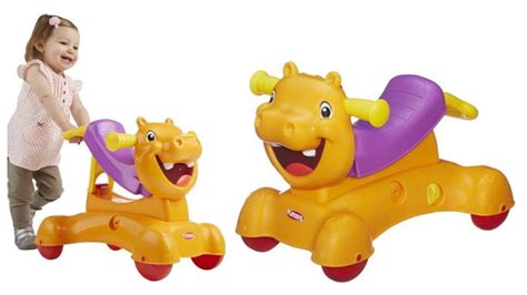playskool rock ride  stride hippo toy