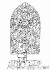 Zelda Coloriage Ocarina Malvorlagen Lineart sketch template
