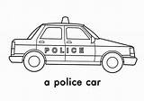 Coloring Police Car Pages Printable Color Print Cars Kids Printables Everfreecoloring sketch template