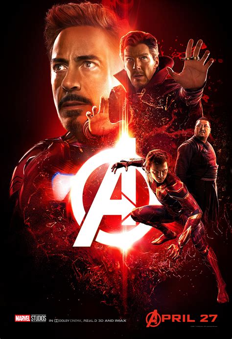 Character Group Posters For Avengers Infinity War