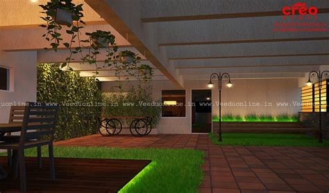 fabulous contemporary home open terrace courtyard interior design