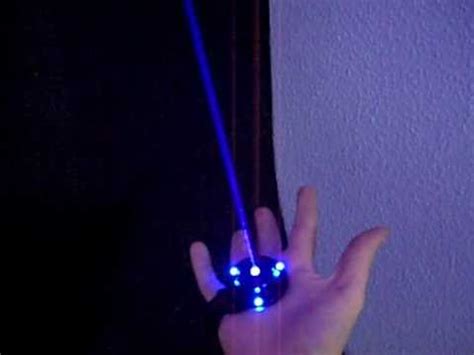 real iron man laser glove youtube