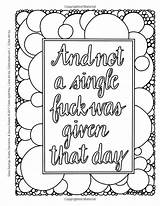 Coloring Pages Adult Sassy Snarky Book Printable Sayings Word Adults Color Swear Amazon Sheets Saucy Swears Sarcasms Visit sketch template
