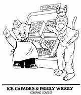 Piggly Wiggly Coloringhome sketch template