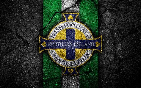 hd wallpaper soccer northern ireland national football team emblem