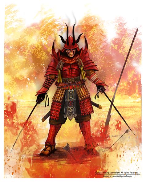 demon samurai  buashei  deviantart
