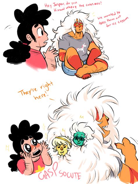 who wouldn t want to hang out in jasper s hair steven universe know your meme