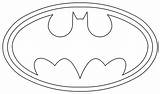 Batman Logo Coloring Pages Outline Print Drawing Paintingvalley sketch template