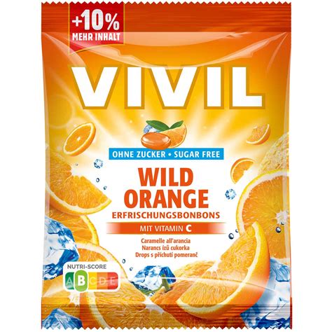 vivil erfrischungsbonbons wild orange ohne zucker   kaufen