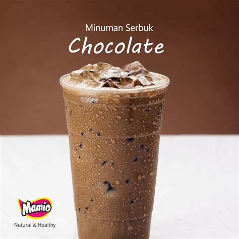 chocolate mamio minuman bubuk coklat  gram lazada indonesia