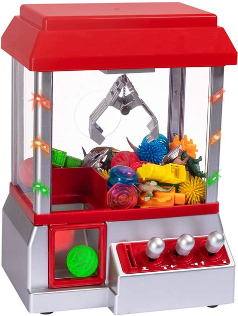 claw toy grabber mini arcade machine  lights sounds candy claw