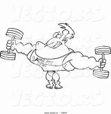 Weightlifting Coloring Pages Getdrawings sketch template