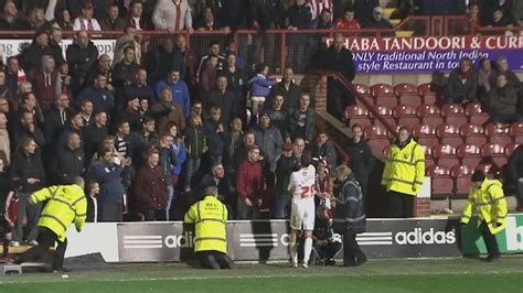League One Fa Probes Incident Between Crawley Town Player And Bees Fan
