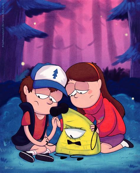 The Moment Before Leaving By Nighteengail On Deviantart Gravity Falls