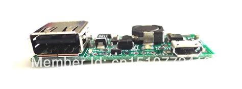 micro usb inputv lithium ion battery dc input  usb output power adapter power supply