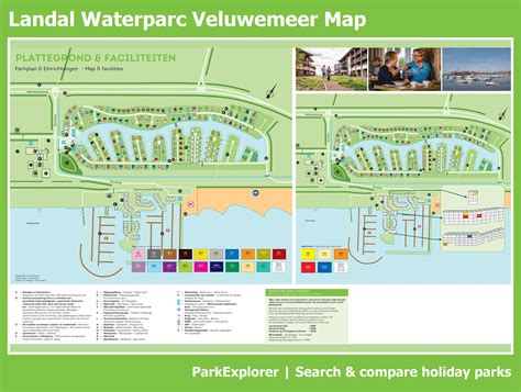 village map  landal waterparc veluwemeer parkexplorer