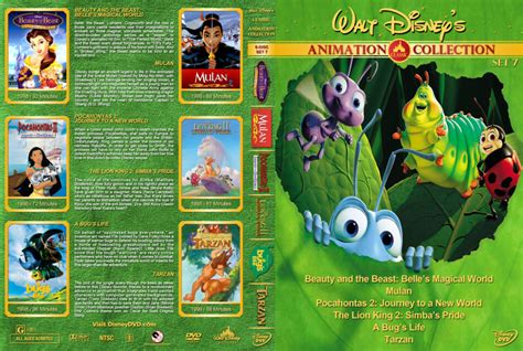 Walt Disney S Classic Animation Set 7 Dvd Cover 1998