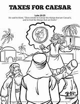 Caesar Taxes Luke Sharefaith Collector Unleash Zacchaeus sketch template