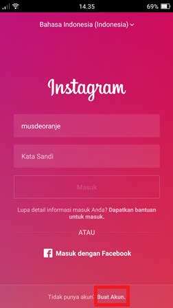 daftar  buat akun instagram   hp musdeoranjenet