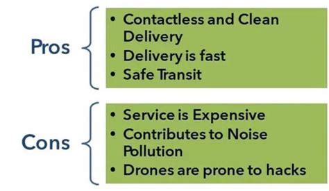 drone delivery pros cons amazon drone delivery  drone pilot