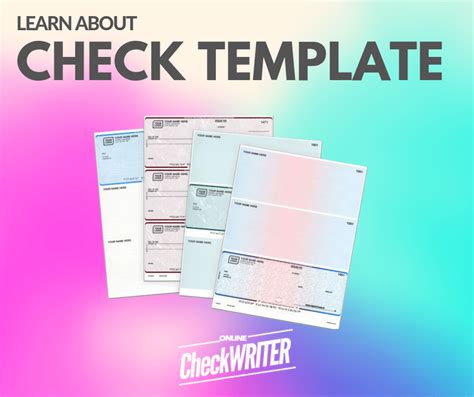 blank business check template word  templates  templates