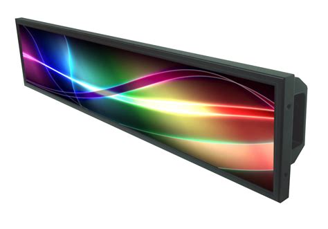 crystal displays  show ultra wide stretched displays  ise amsterdam crystal display systems