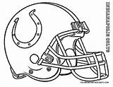 Coloring Pages Helmet Football Nfl Colts Printable 49ers State Indianapolis Ohio Packers Bay Green Drawing Panthers Iowa Print Sf Getcolorings sketch template