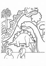 Kleurplaat Dinosaurus Dinosaur Dinosaurs sketch template