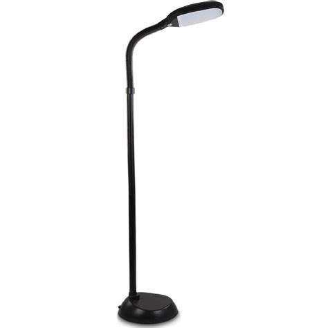 brightech litespan led reading floor lamp dimmable full spectrum led light ebay