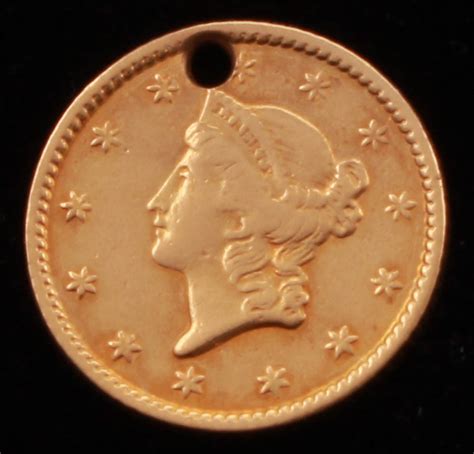 dollar gold coin atlered pristine auction