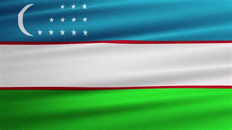 flag  uzbekistan waving  youtube