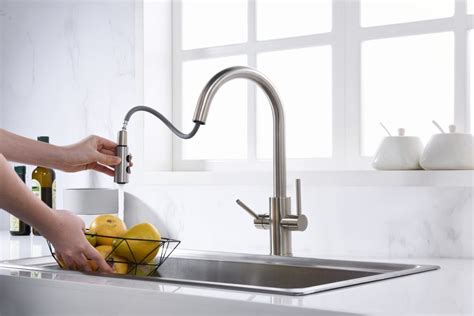 handle pull   hole kitchen faucet kskbn ksk oakland