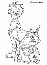 Coloring Pages Greymon Kids Color Print sketch template