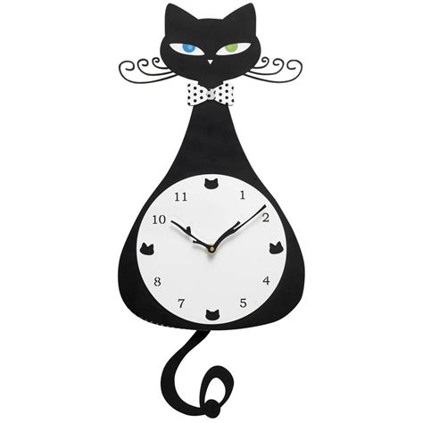 cat pendulum clock spilsbury