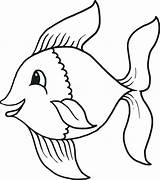 Fish Coloring Ray Getdrawings sketch template