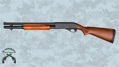 remington  hardwood home defense  gauge  al simmons gun shop