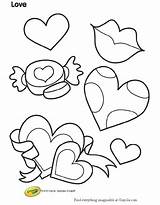 Valentijn Valentines Kleurplaat Fete Corazones Liefde Kleurprentjes Crayola Kleurprentje Field Kleurplaten Patience Printen sketch template
