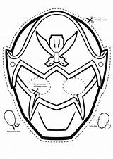 Rangers Megaforce Maske Dino Charge Mascara Samurai Pawer Momjunction sketch template