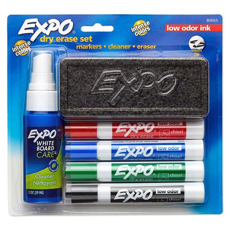 product  expo  odor dry erase marker starter set assorted