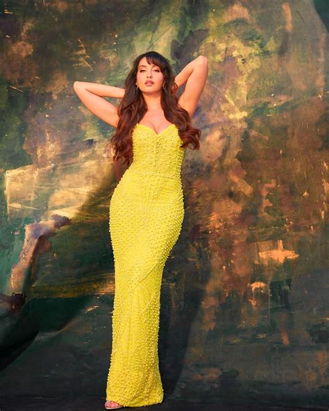Nora Fatehi Flaunts Hourglass Figure In Stunning Bodycon Outfits Check