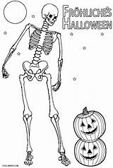 Skelett Esqueleto Esqueletos Cool2bkids sketch template