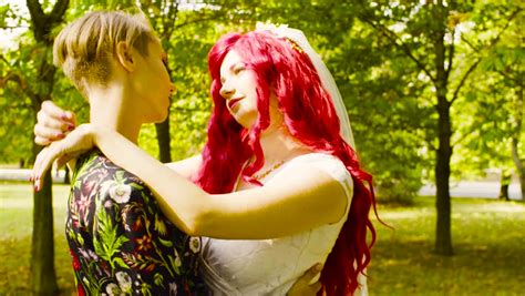 lesbian wedding stock video footage 4k and hd video