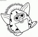 Furby Furbys Pintarlos Encantan sketch template