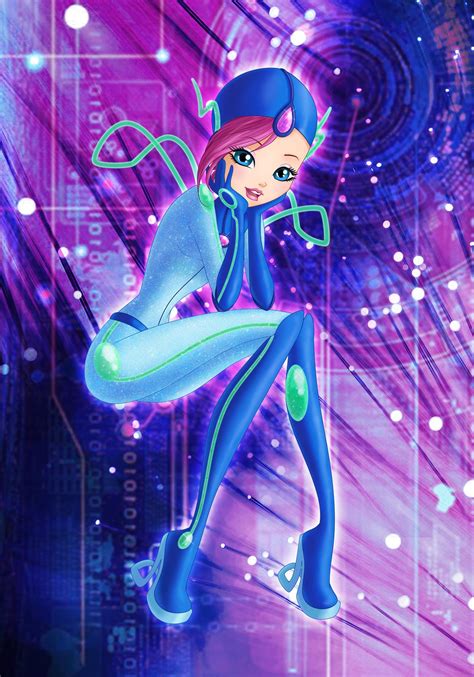 magic winx tecna  winx club fan art  fanpop