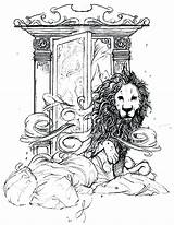 Narnia Aslan Chronicles Colouring Treader Dawn Colorkiddo Dessiner Getcolorings Storytelling Worms sketch template