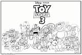 Coloring Toy Story Pages Characters Printable Kids Woody Buzz Rex Print Color Lightyear Hamm Zigzag Jessy Sheet Disney Online Cartoon sketch template